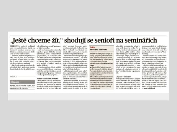 Blízkost v&nbsp;médiích